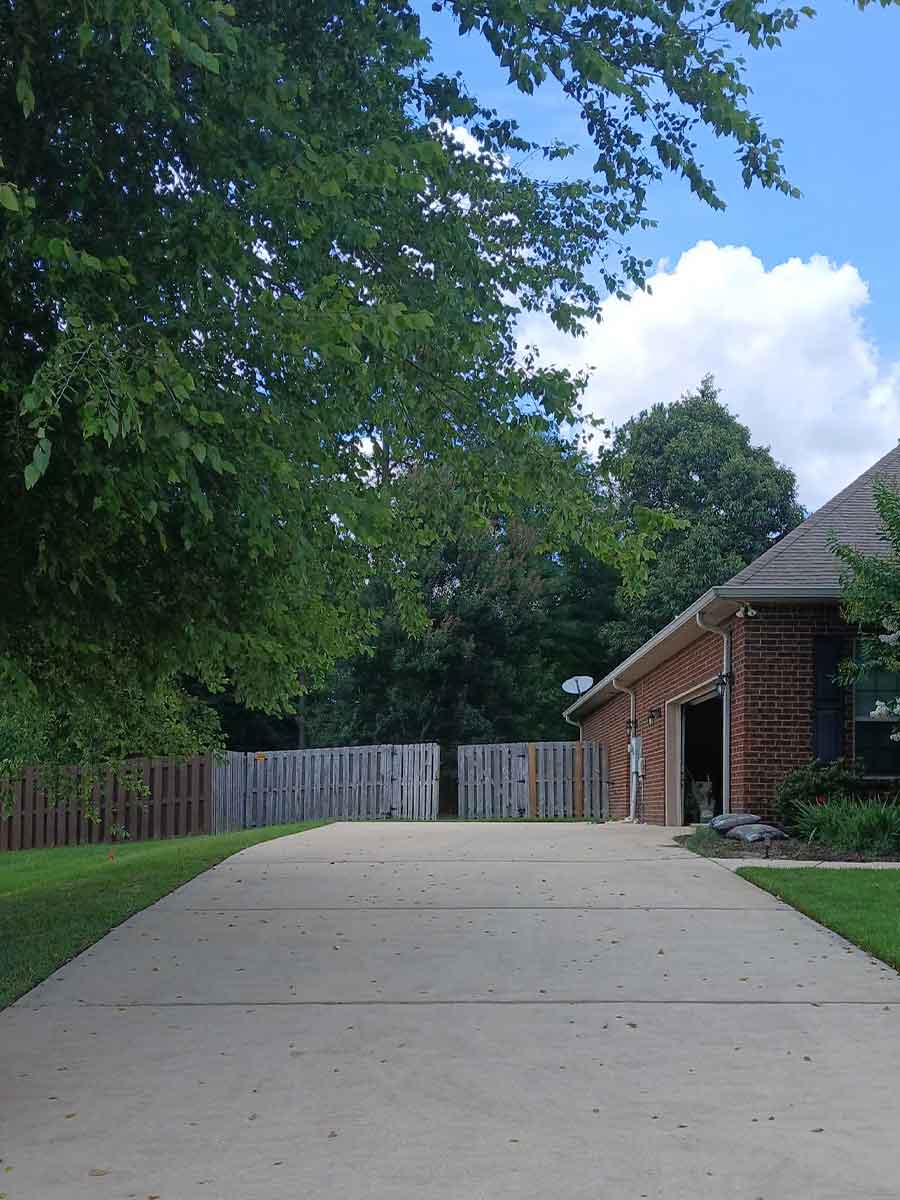 Driveway Cleaning after pressure washing