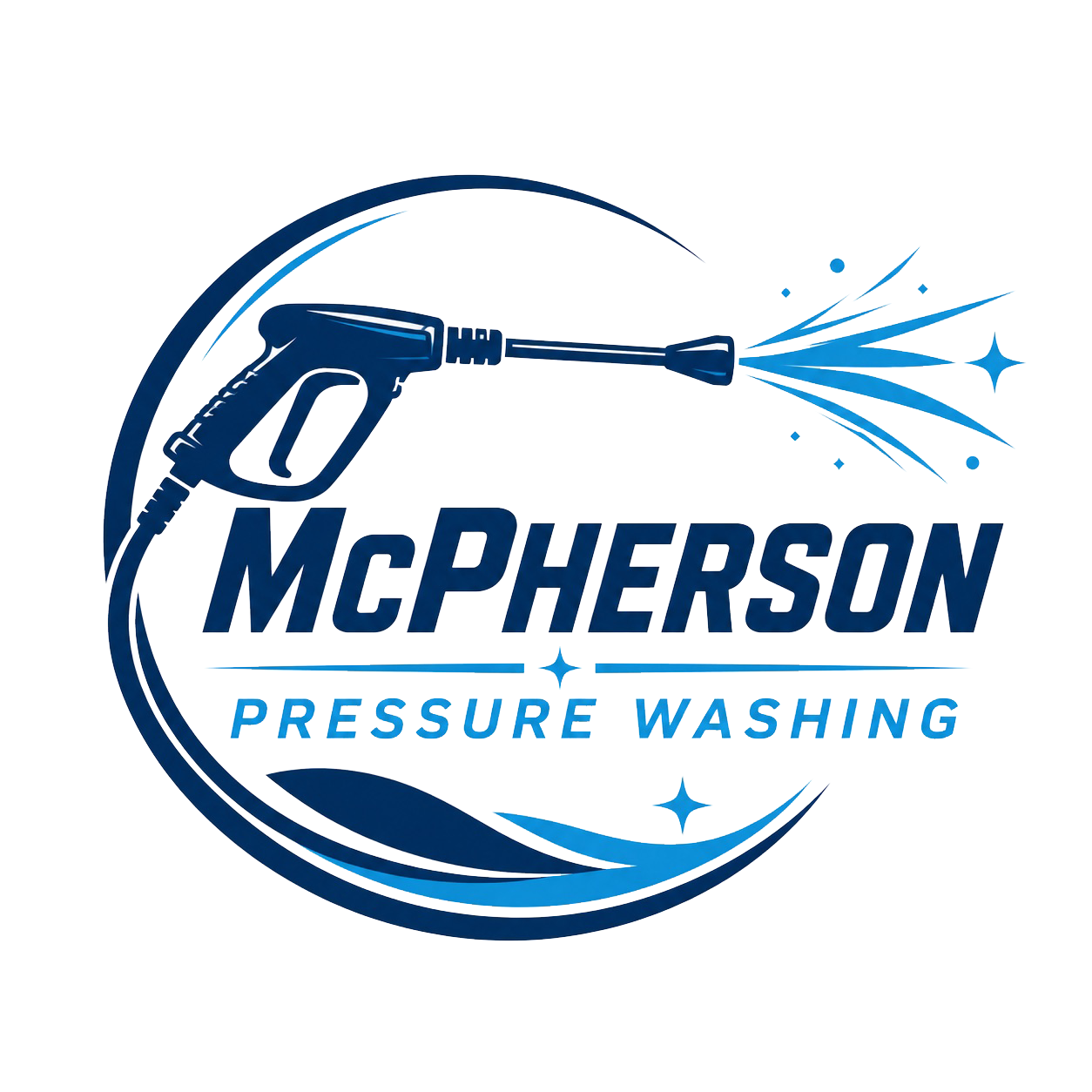 McPherson Pressure Washing logo